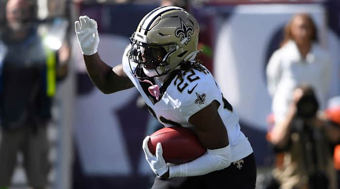New Orleans Saints wide receiver Rashid Shaheed
